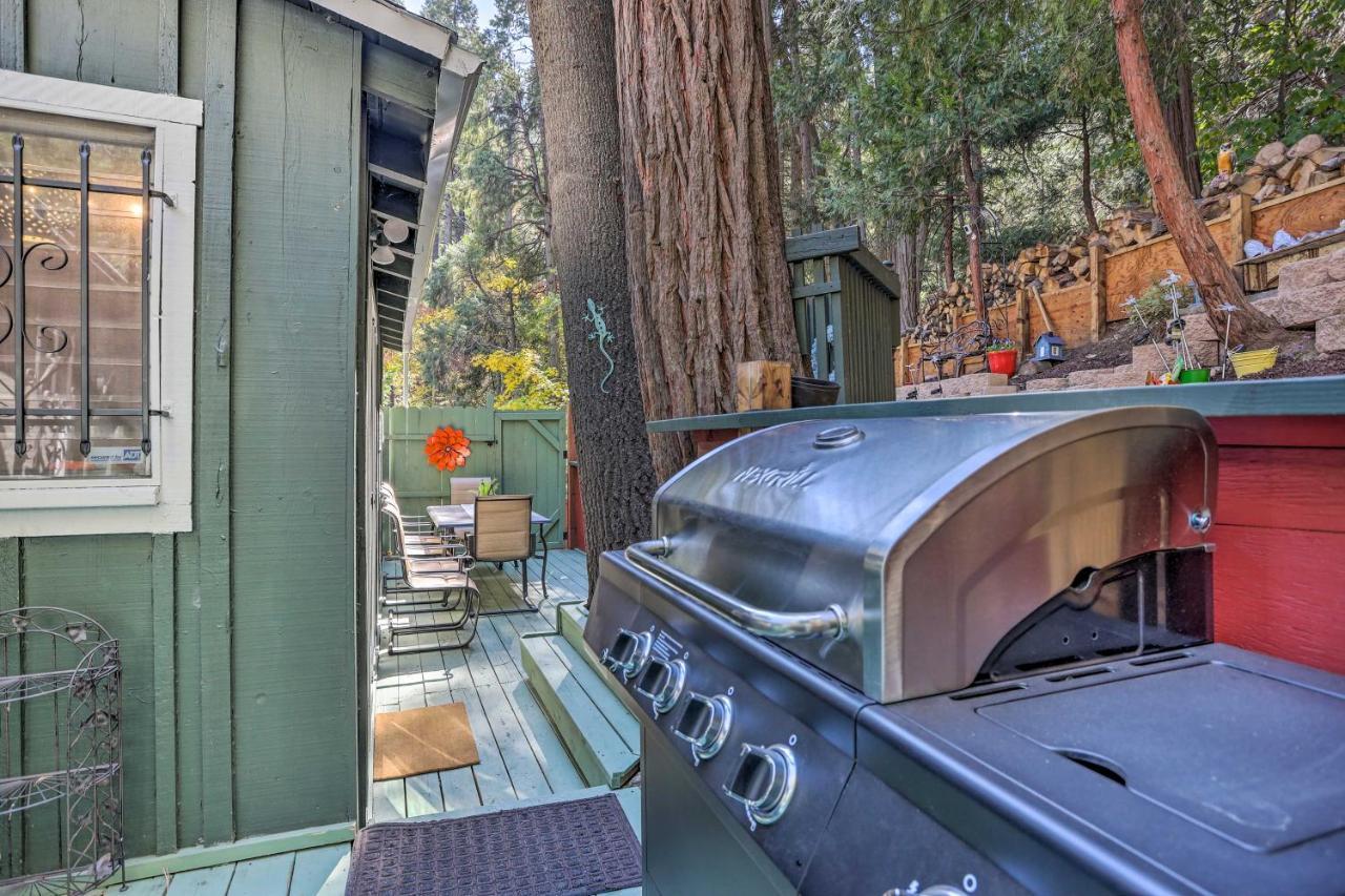 Boho Crestline Cabin, 1 Mile To Lake Gregory! Eksteriør billede