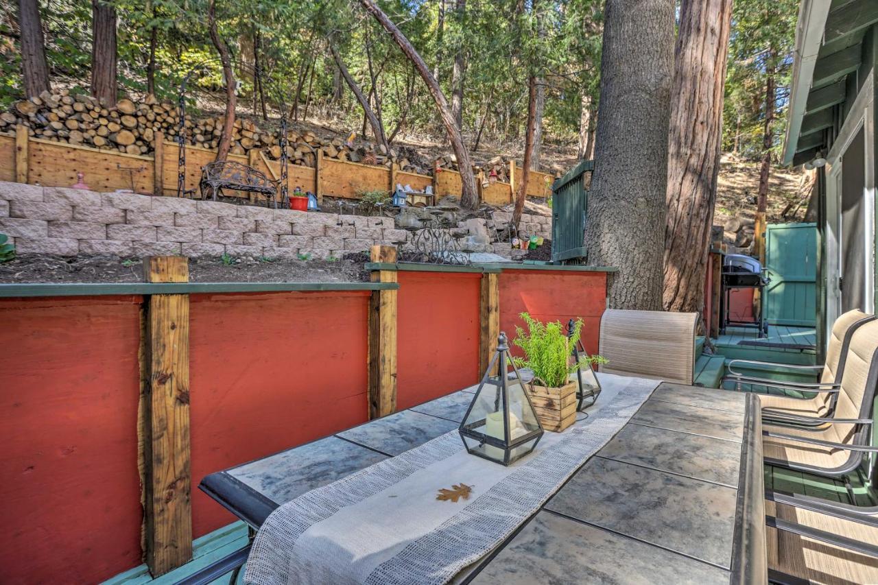 Boho Crestline Cabin, 1 Mile To Lake Gregory! Eksteriør billede